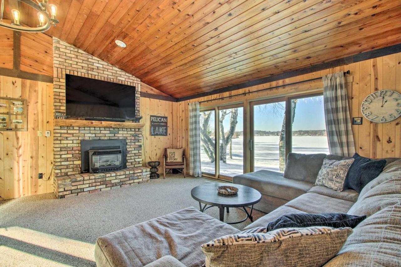 Pelican Lake Getaway On Stunning Peninsula! Pequot Lakes Exterior foto